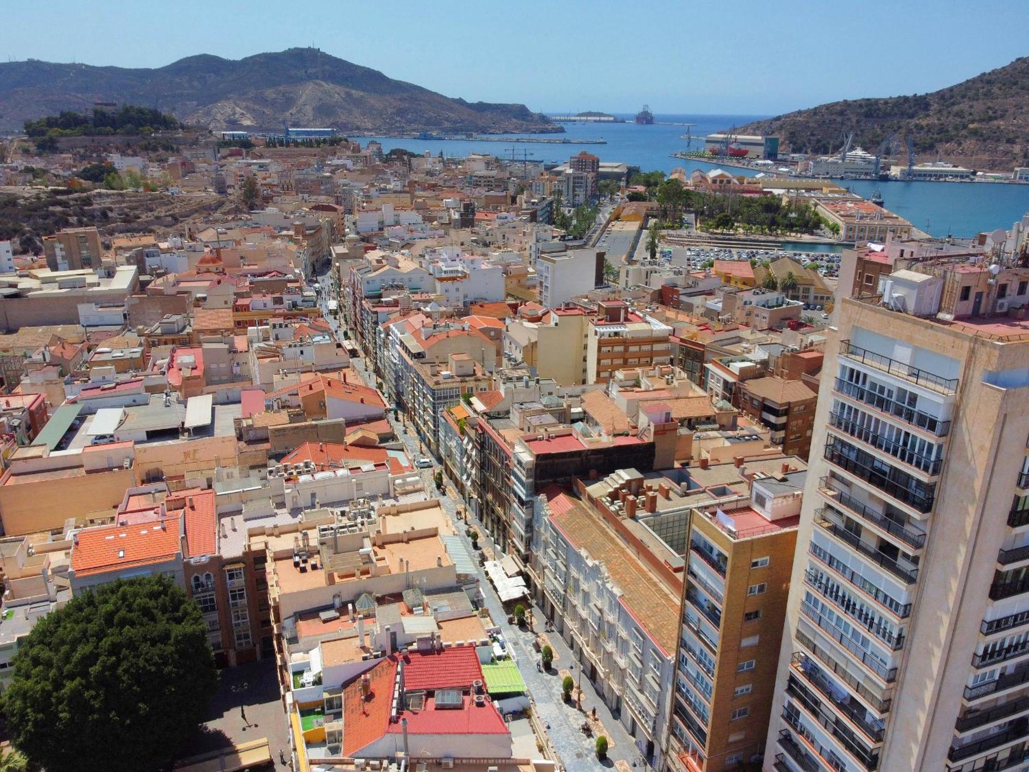 Apartamentos Nuevo Edificio Alba Cartagena Centro Parking ภายนอก รูปภาพ