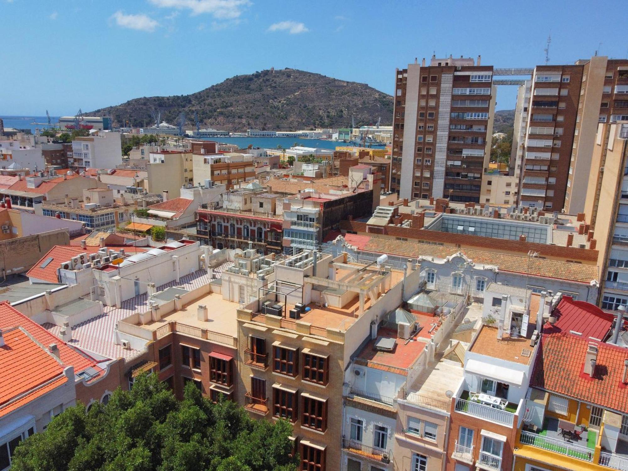 Apartamentos Nuevo Edificio Alba Cartagena Centro Parking ภายนอก รูปภาพ