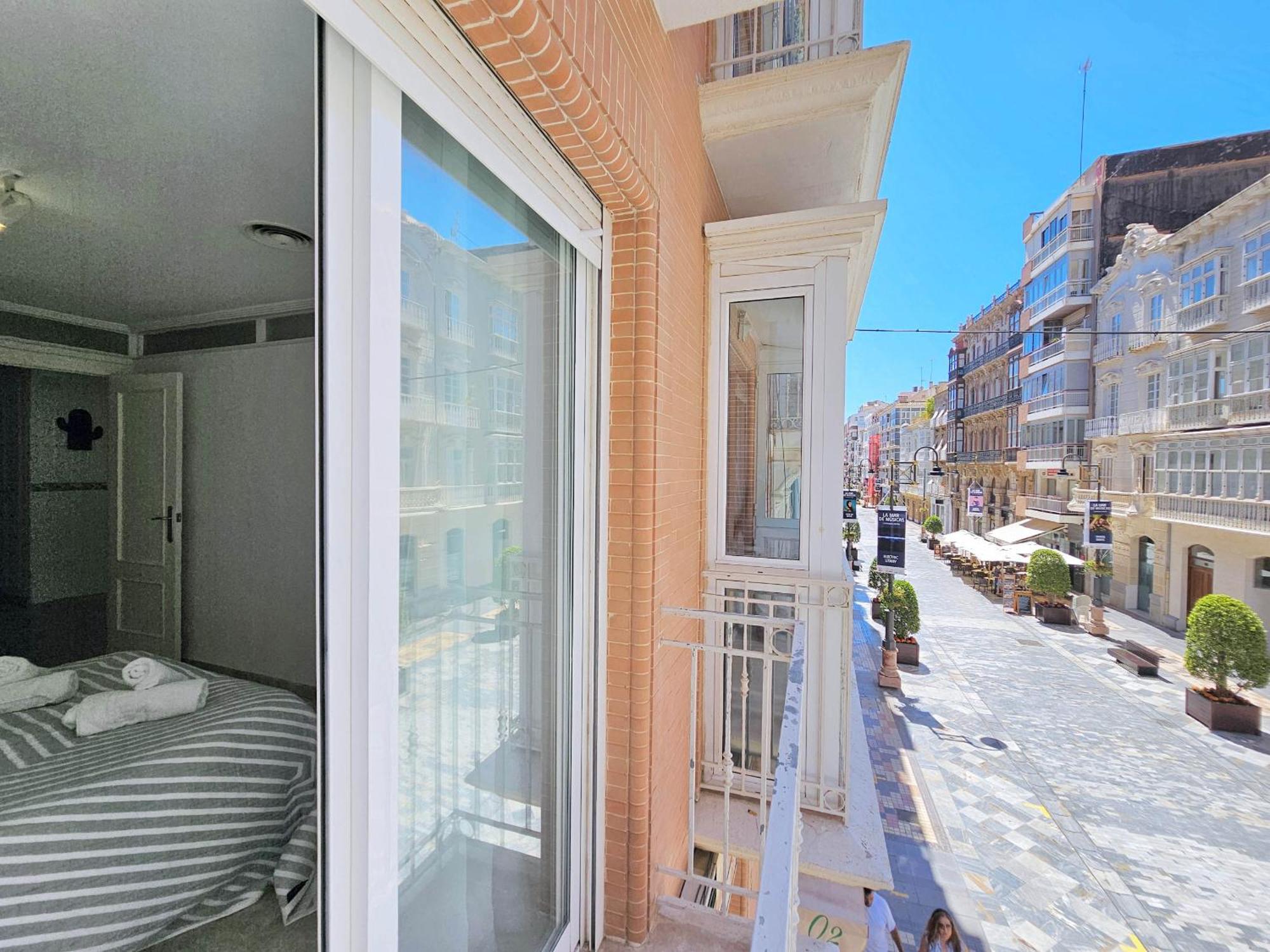 Apartamentos Nuevo Edificio Alba Cartagena Centro Parking ภายนอก รูปภาพ