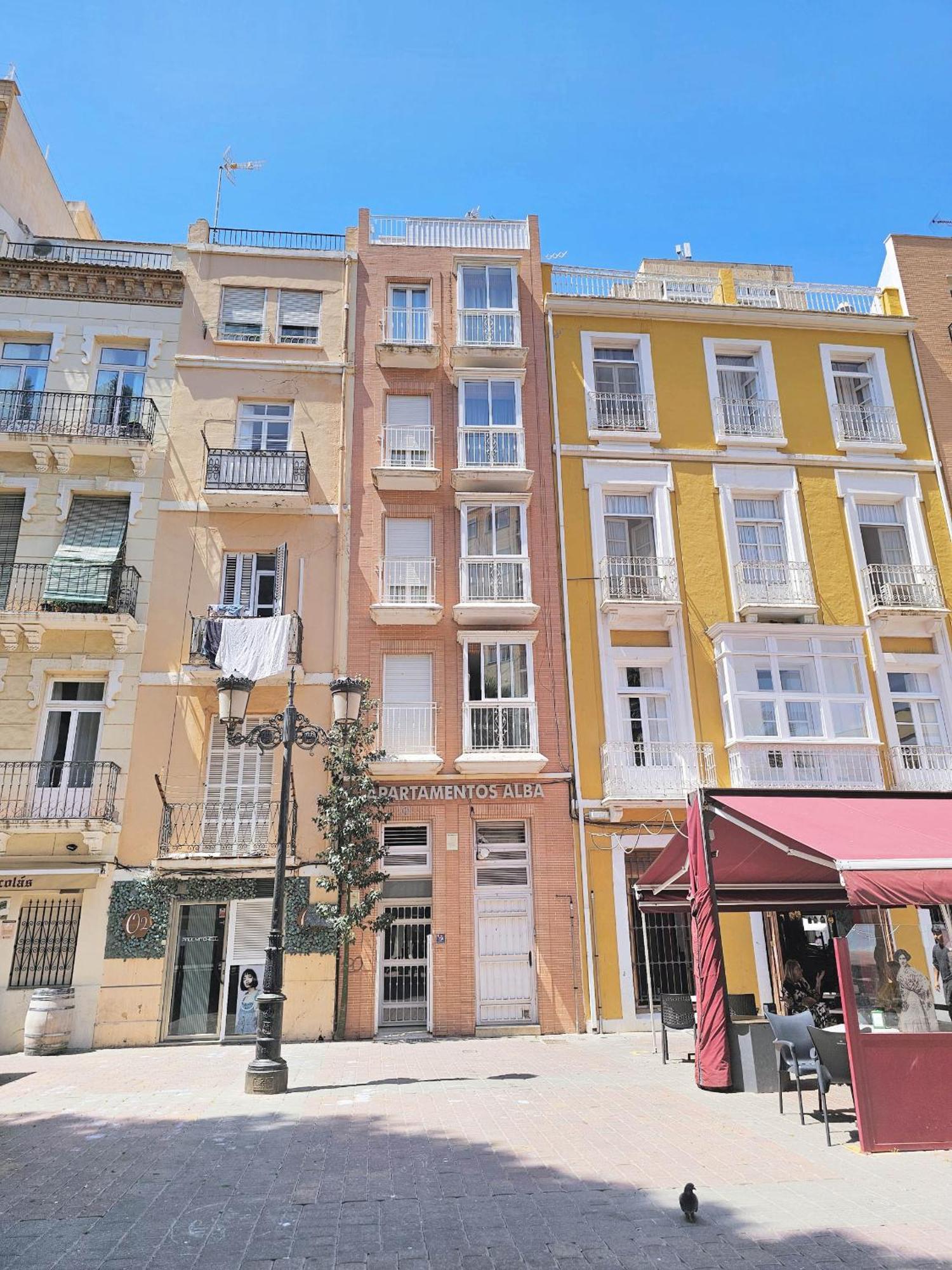 Apartamentos Nuevo Edificio Alba Cartagena Centro Parking ภายนอก รูปภาพ